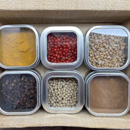 Coffret cadeau 6 poivres de Madagascar