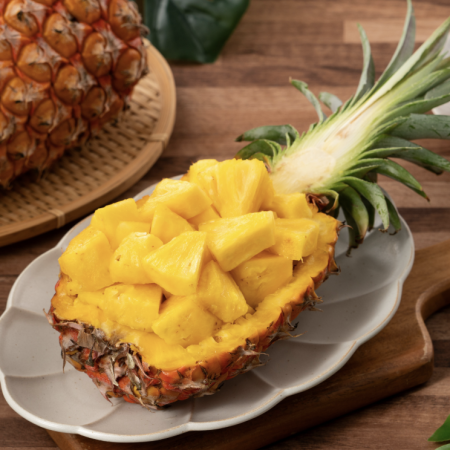 Ananas en morceaux dans son jus